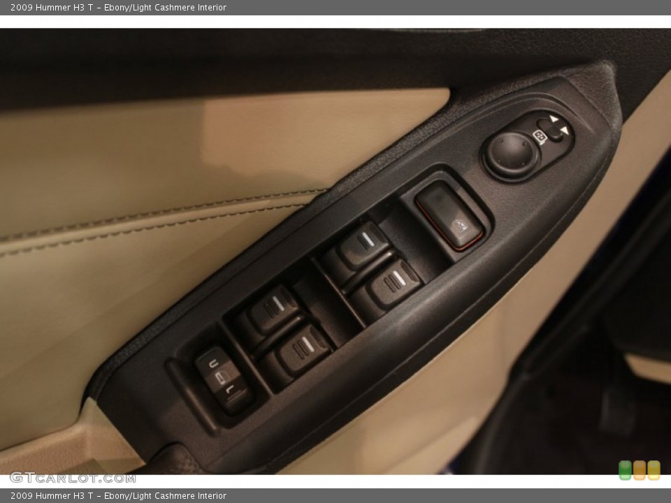Ebony/Light Cashmere Interior Controls for the 2009 Hummer H3 T #55659935