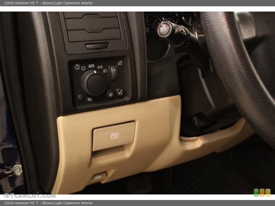 Ebony/Light Cashmere Interior Controls for the 2009 Hummer H3 T #55659944