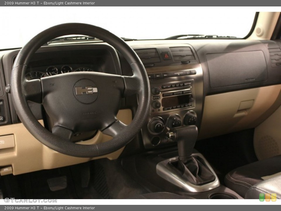 Ebony/Light Cashmere Interior Dashboard for the 2009 Hummer H3 T #55659961