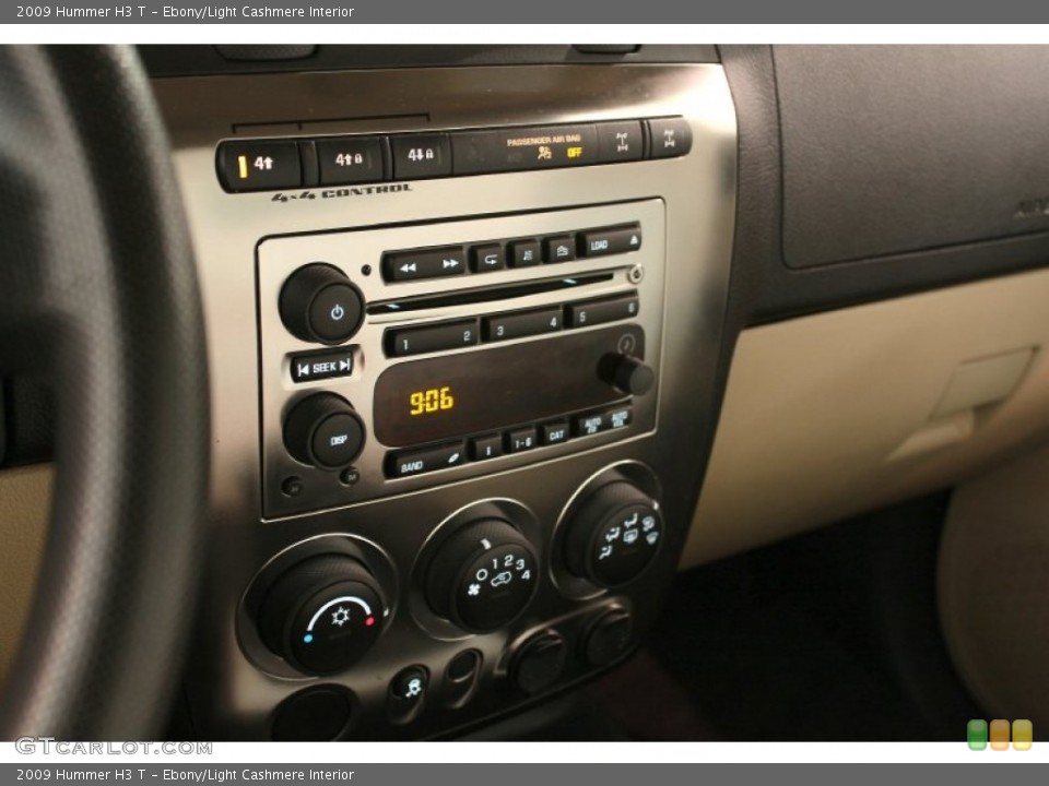 Ebony/Light Cashmere Interior Audio System for the 2009 Hummer H3 T #55659985