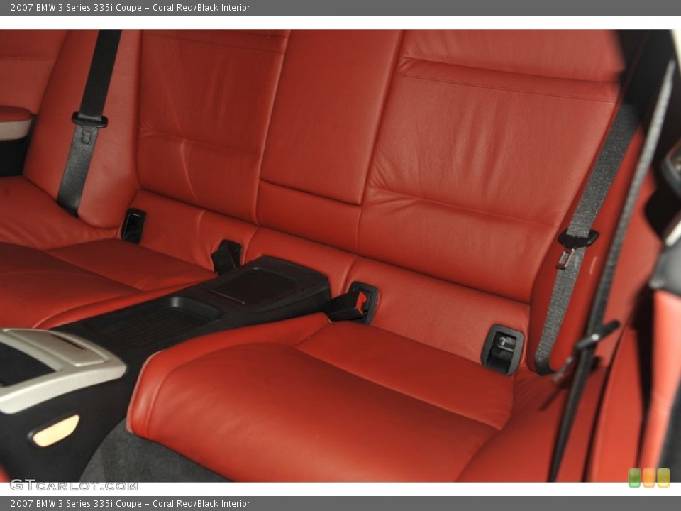 Coral Red/Black Interior Photo for the 2007 BMW 3 Series 335i Coupe #55660056