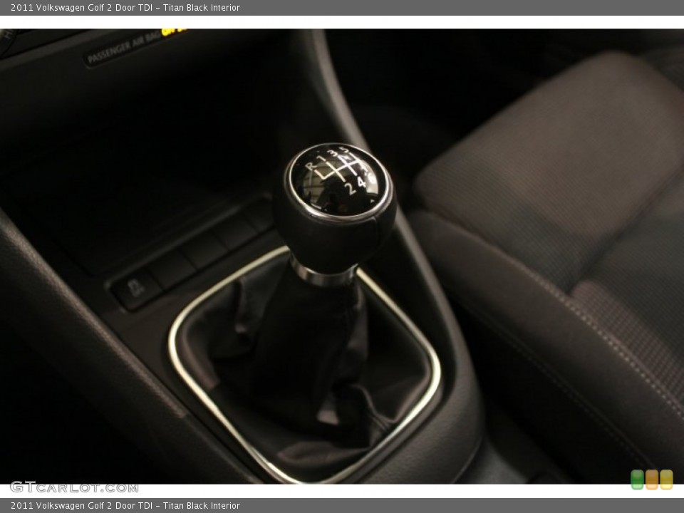 Titan Black Interior Transmission for the 2011 Volkswagen Golf 2 Door TDI #55660354