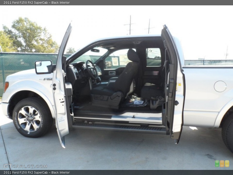Black Interior Photo for the 2011 Ford F150 FX2 SuperCab #55660724