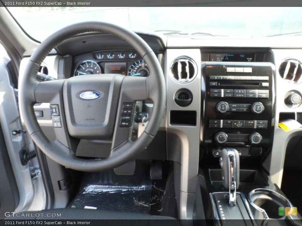 Black Interior Dashboard for the 2011 Ford F150 FX2 SuperCab #55660790
