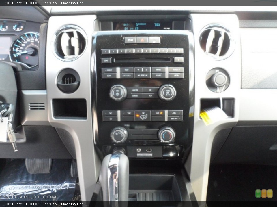 Black Interior Controls for the 2011 Ford F150 FX2 SuperCab #55660801