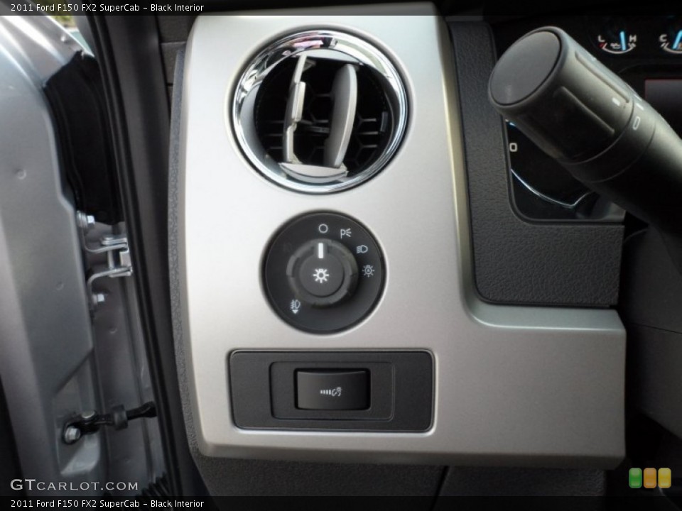 Black Interior Controls for the 2011 Ford F150 FX2 SuperCab #55660870