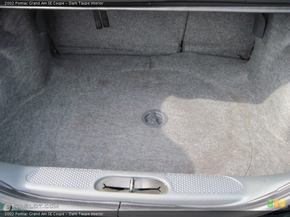 Dark Taupe Interior Trunk for the 2002 Pontiac Grand Am SE Coupe #55661871