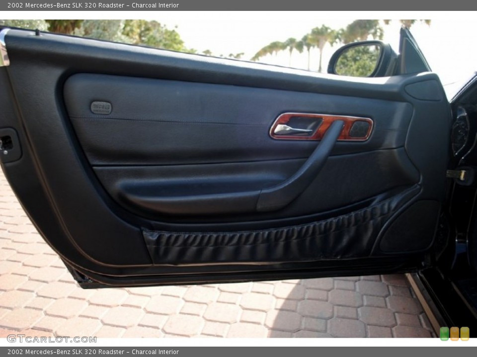 Charcoal Interior Door Panel for the 2002 Mercedes-Benz SLK 320 Roadster #55662760