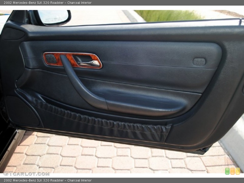 Charcoal Interior Door Panel for the 2002 Mercedes-Benz SLK 320 Roadster #55662769