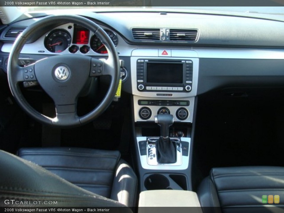 Black Interior Dashboard for the 2008 Volkswagen Passat VR6 4Motion Wagon #55662820