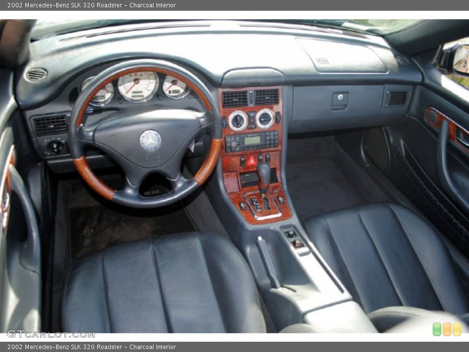 Charcoal Interior Dashboard for the 2002 Mercedes-Benz SLK 320 Roadster #55662868