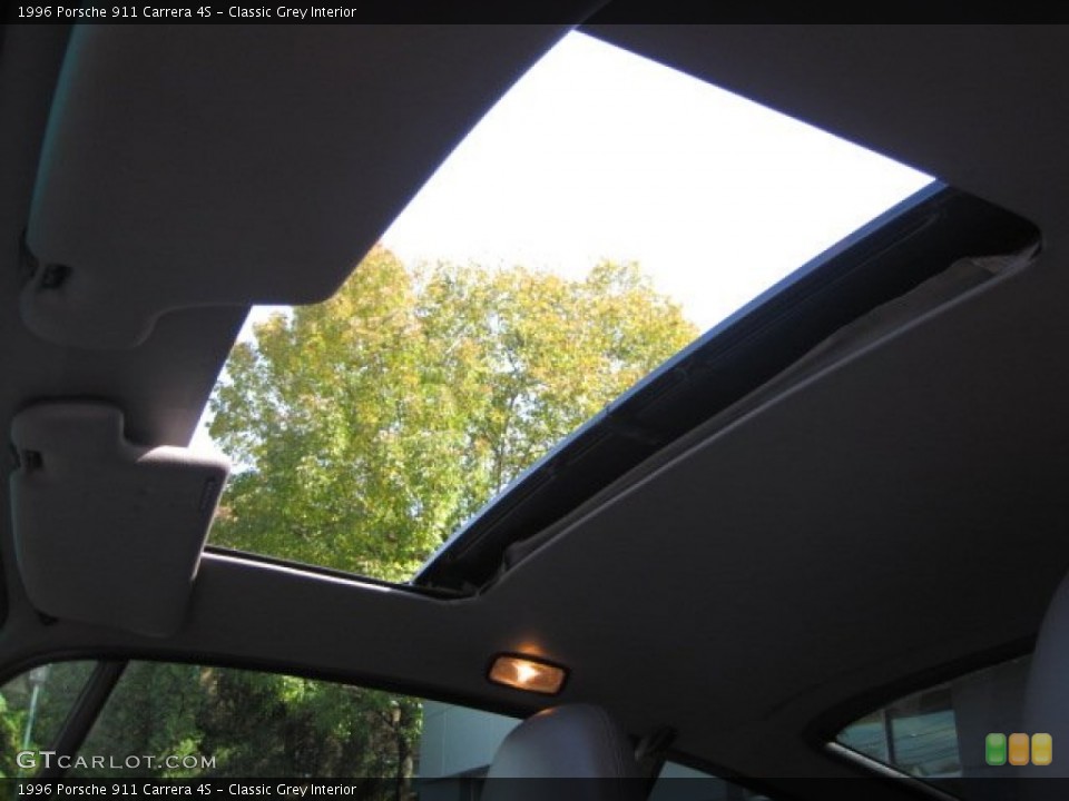 Classic Grey Interior Sunroof for the 1996 Porsche 911 Carrera 4S #55663258