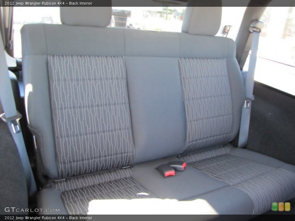 Black Interior Photo for the 2012 Jeep Wrangler Rubicon 4X4 #55666066
