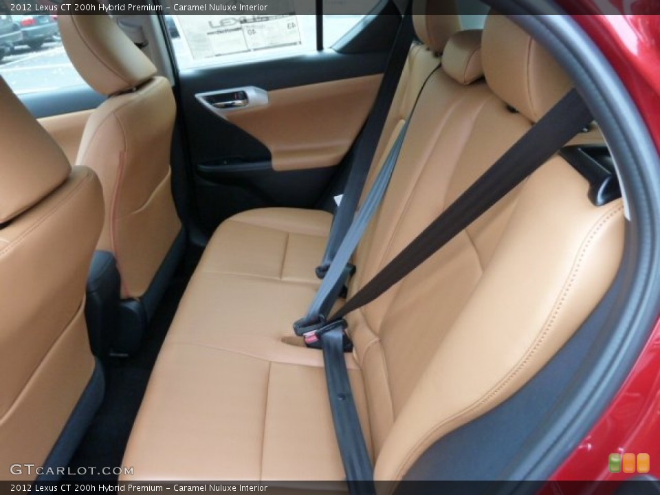 Caramel Nuluxe Interior Photo for the 2012 Lexus CT 200h Hybrid Premium #55667060