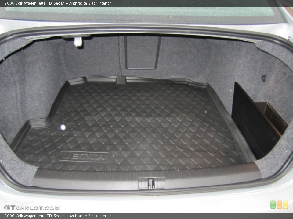 Anthracite Black Interior Trunk for the 2006 Volkswagen Jetta TDI Sedan #55668223