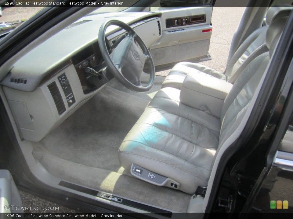 Gray Interior Photo for the 1996 Cadillac Fleetwood  #55668922