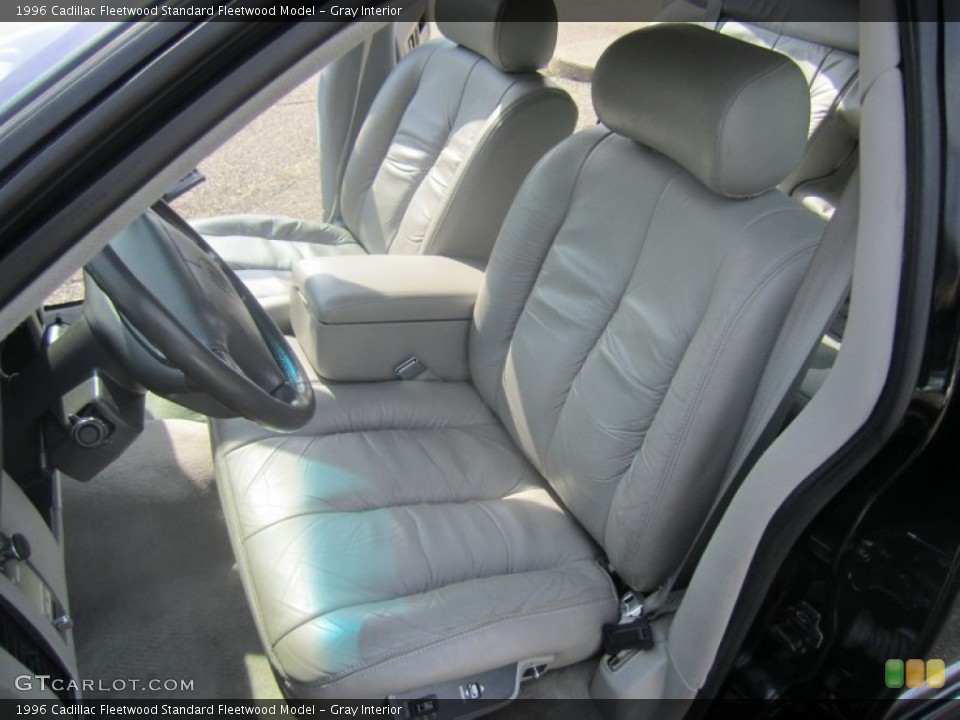 Gray Interior Photo for the 1996 Cadillac Fleetwood  #55668928