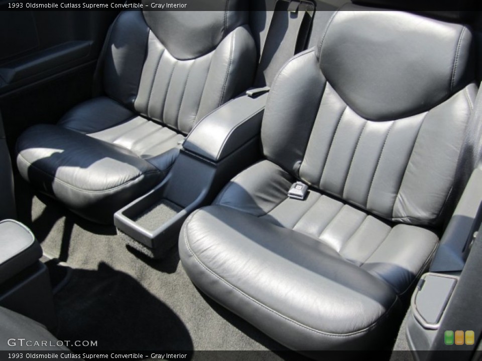 Gray 1993 Oldsmobile Cutlass Supreme Interiors