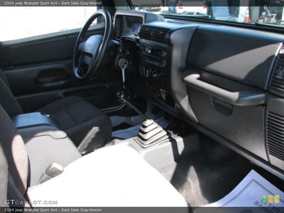 Dark Slate Gray Interior Transmission for the 2004 Jeep Wrangler Sport 4x4 #55671862