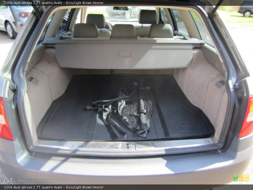 Ecru/Light Brown Interior Trunk for the 2004 Audi Allroad 2.7T quattro Avant #55674397