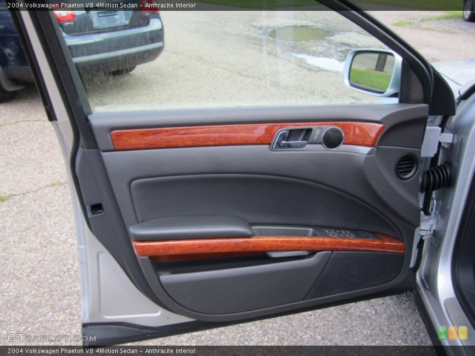 Anthracite Interior Door Panel for the 2004 Volkswagen Phaeton V8 4Motion Sedan #55675222