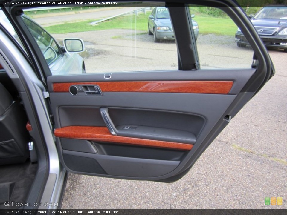 Anthracite Interior Door Panel for the 2004 Volkswagen Phaeton V8 4Motion Sedan #55675297