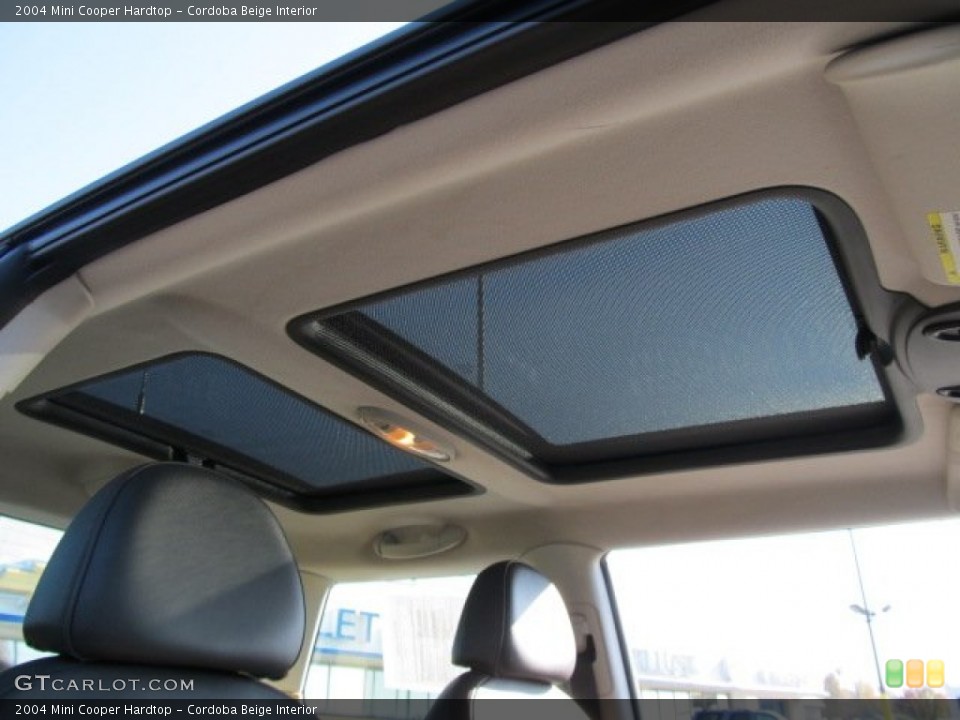 Cordoba Beige Interior Sunroof for the 2004 Mini Cooper Hardtop #55675507