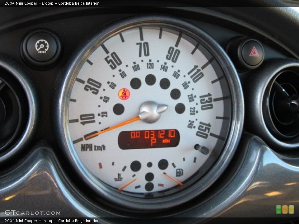 Cordoba Beige Interior Gauges for the 2004 Mini Cooper Hardtop #55675636