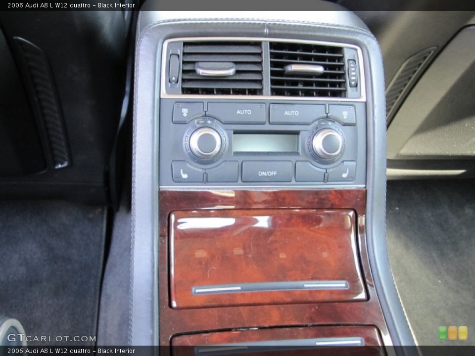 Black Interior Controls for the 2006 Audi A8 L W12 quattro #55675859