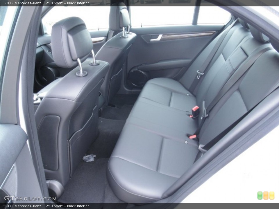 Black Interior Photo for the 2012 Mercedes-Benz C 250 Sport #55675873