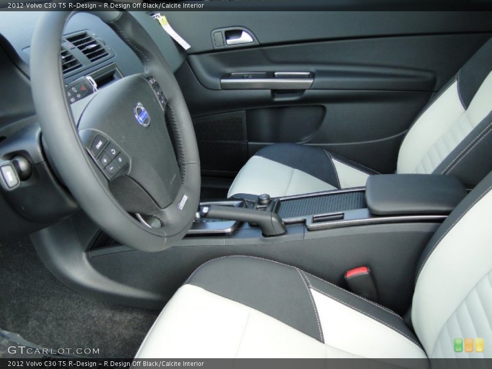 R Design Off Black/Calcite Interior Photo for the 2012 Volvo C30 T5 R-Design #55677157