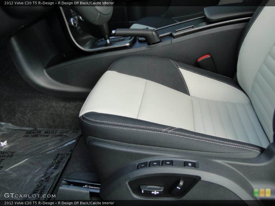 R Design Off Black/Calcite Interior Photo for the 2012 Volvo C30 T5 R-Design #55677167