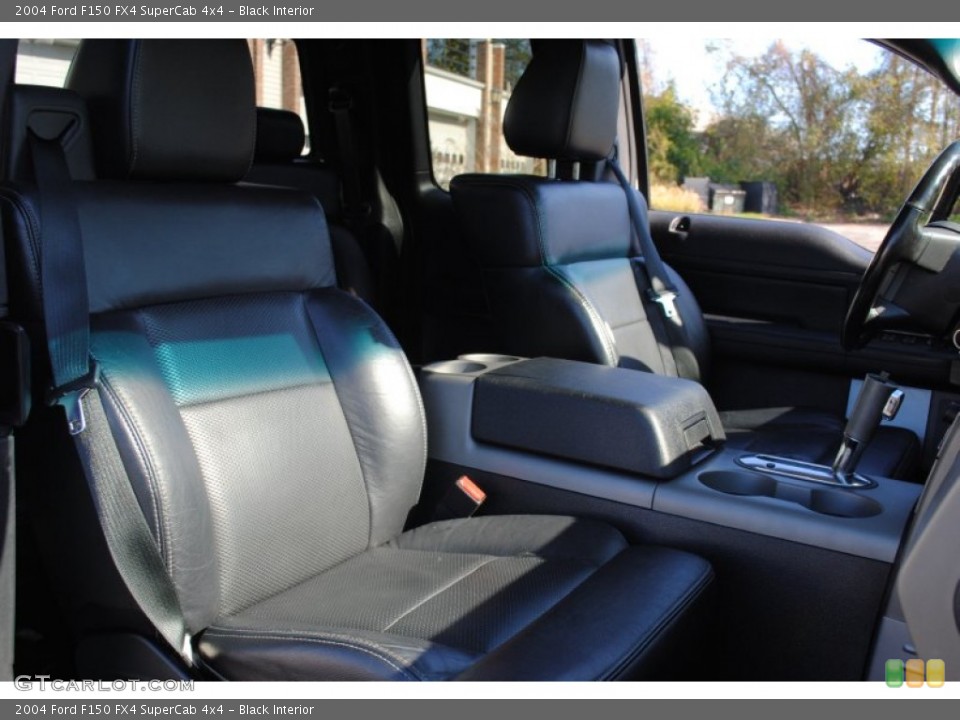 Black Interior Photo for the 2004 Ford F150 FX4 SuperCab 4x4 #55677496