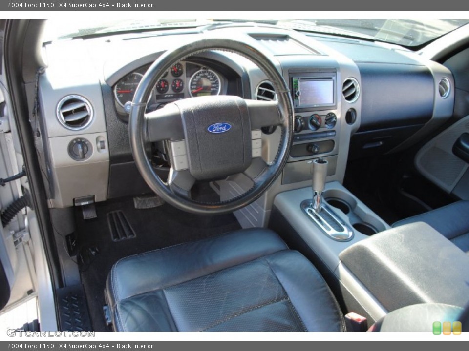 Black Interior Prime Interior for the 2004 Ford F150 FX4 SuperCab 4x4 #55677540
