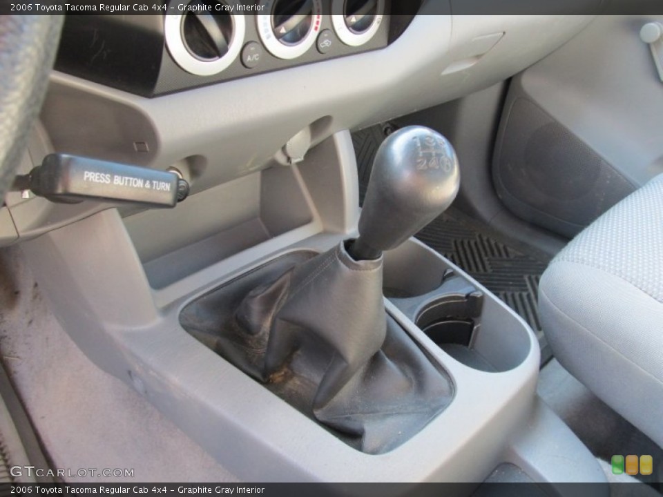 Graphite Gray Interior Transmission for the 2006 Toyota Tacoma Regular Cab 4x4 #55678118
