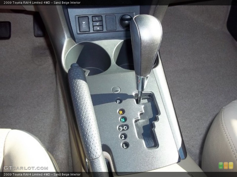 Sand Beige Interior Transmission for the 2009 Toyota RAV4 Limited 4WD #55681381