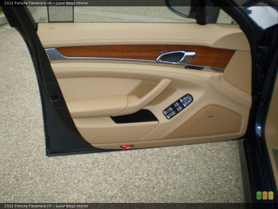 Luxor Beige Interior Door Panel for the 2012 Porsche Panamera V6 #55681742
