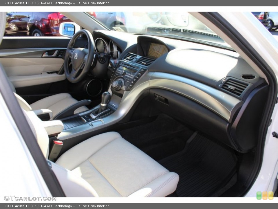 Taupe Gray Interior Photo for the 2011 Acura TL 3.7 SH-AWD Technology #55682119