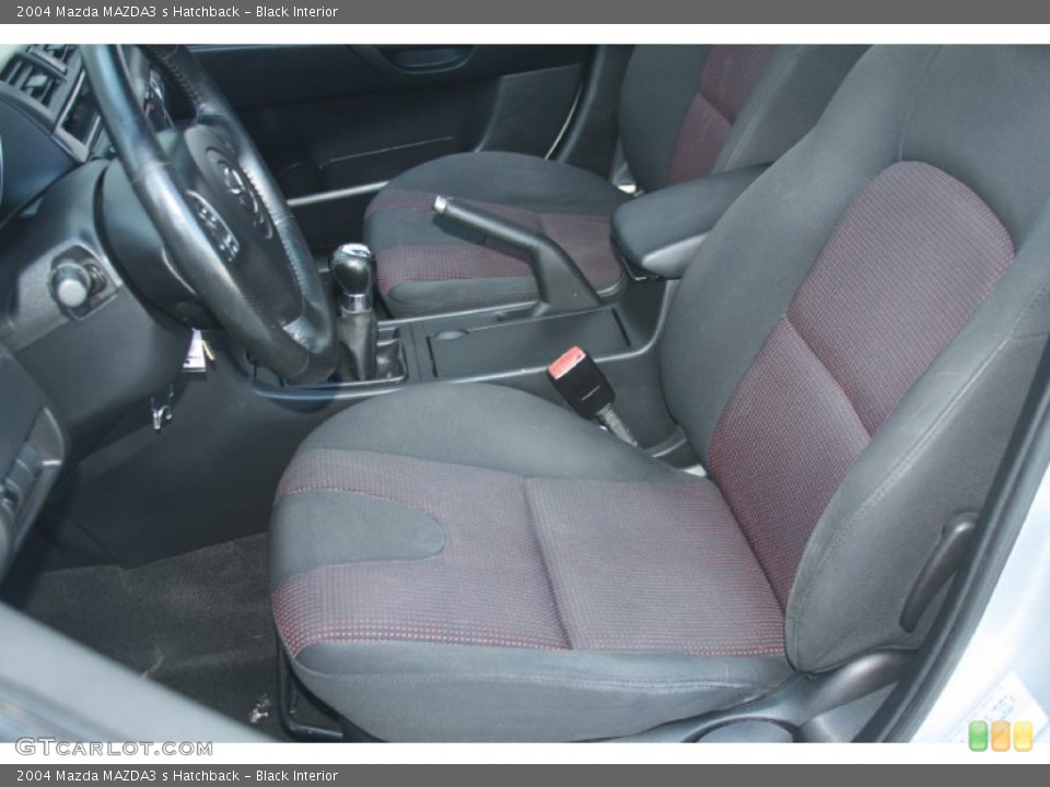 Black Interior Photo for the 2004 Mazda MAZDA3 s Hatchback #55684307