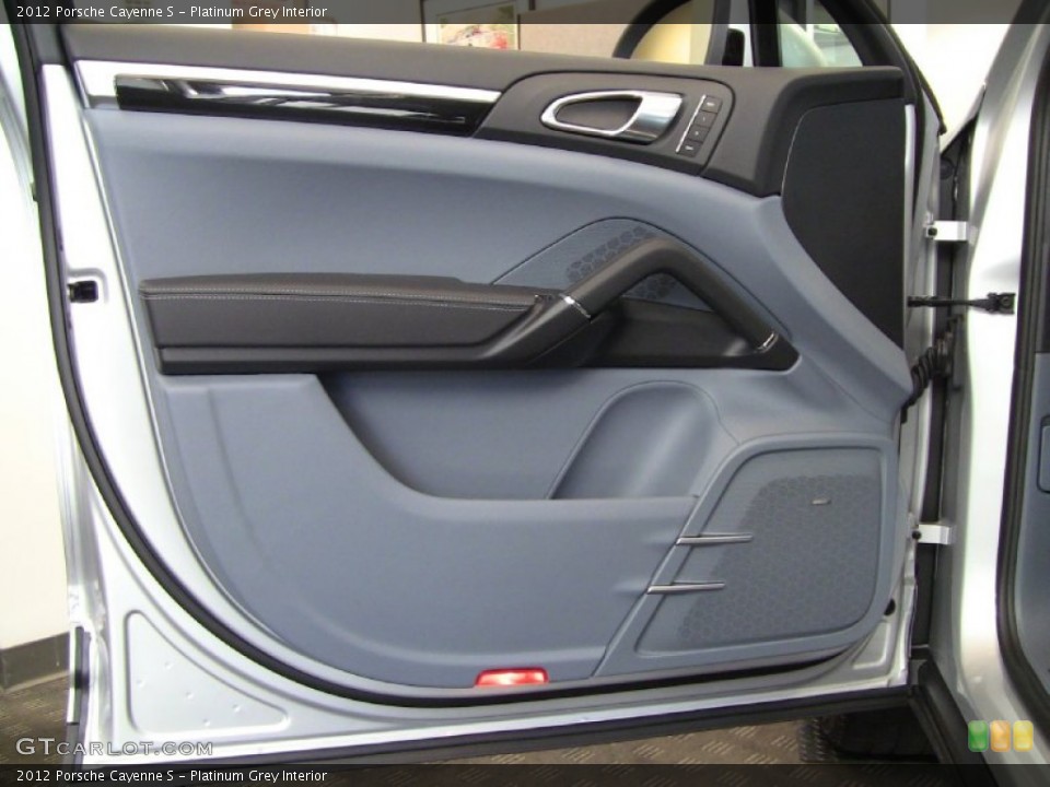 Platinum Grey Interior Door Panel for the 2012 Porsche Cayenne S #55685066