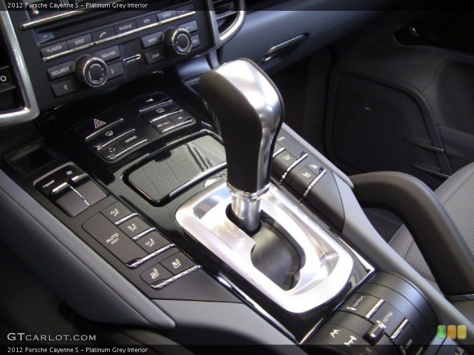 Platinum Grey Interior Transmission for the 2012 Porsche Cayenne S #55685125