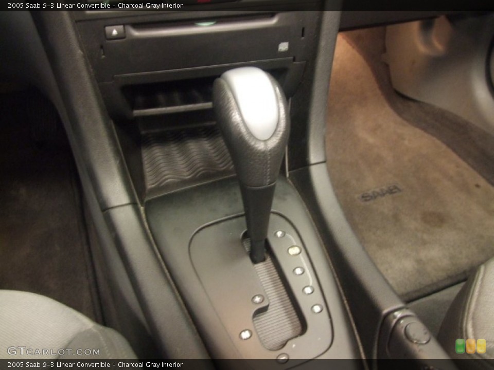 Charcoal Gray Interior Transmission for the 2005 Saab 9-3 Linear Convertible #55692130