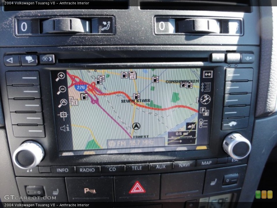 Anthracite Interior Navigation for the 2004 Volkswagen Touareg V8 #55692232