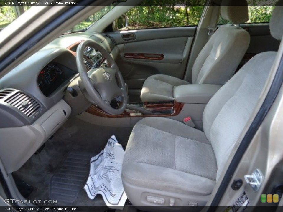 Stone Interior Photo for the 2004 Toyota Camry LE V6 #55692260
