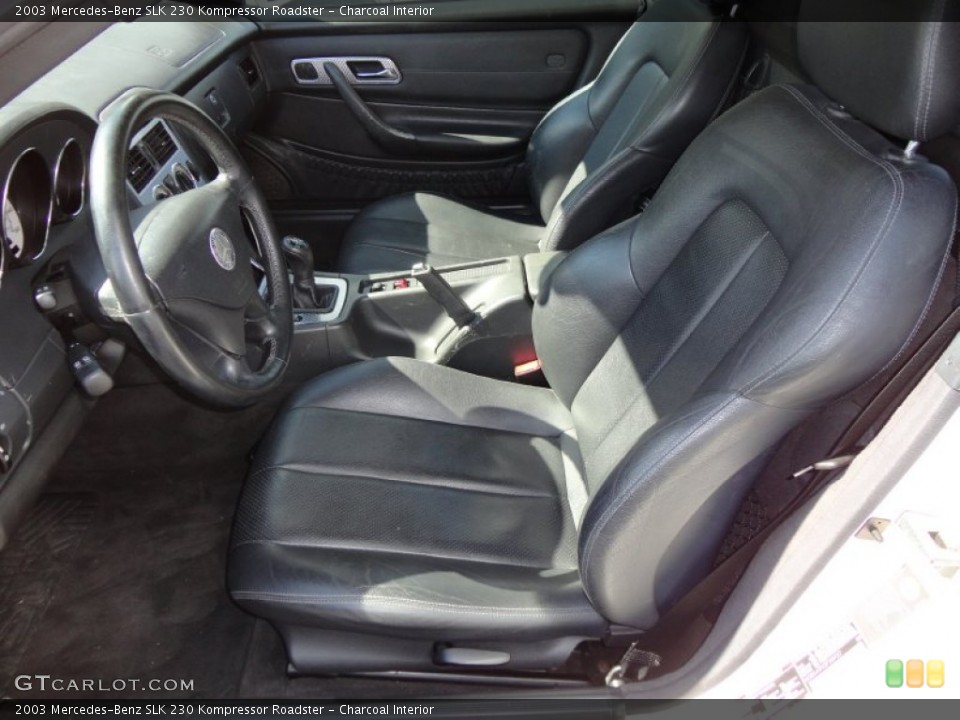 Charcoal Interior Photo for the 2003 Mercedes-Benz SLK 230 Kompressor Roadster #55692500
