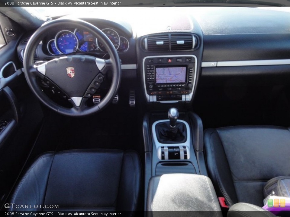 Black w/ Alcantara Seat Inlay Interior Transmission for the 2008 Porsche Cayenne GTS #55694139