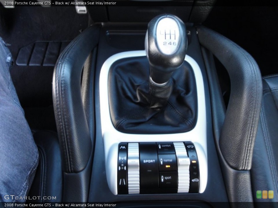 Black w/ Alcantara Seat Inlay Interior Transmission for the 2008 Porsche Cayenne GTS #55694239