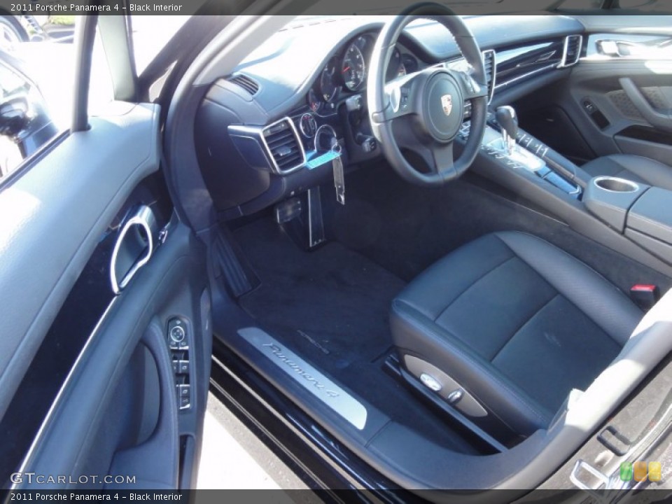 Black Interior Photo for the 2011 Porsche Panamera 4 #55695435