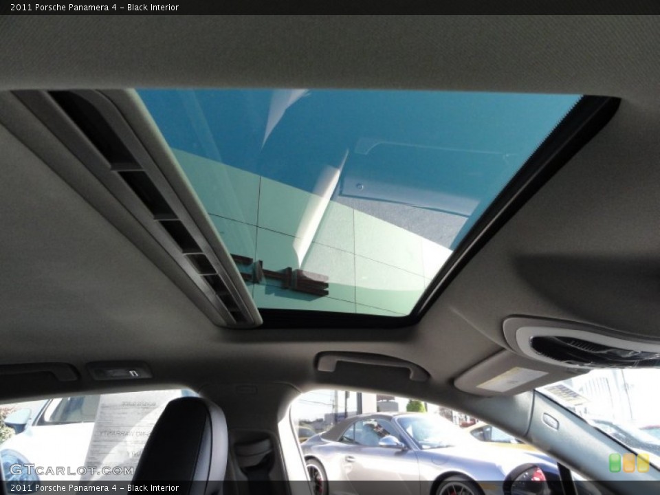 Black Interior Sunroof for the 2011 Porsche Panamera 4 #55695508
