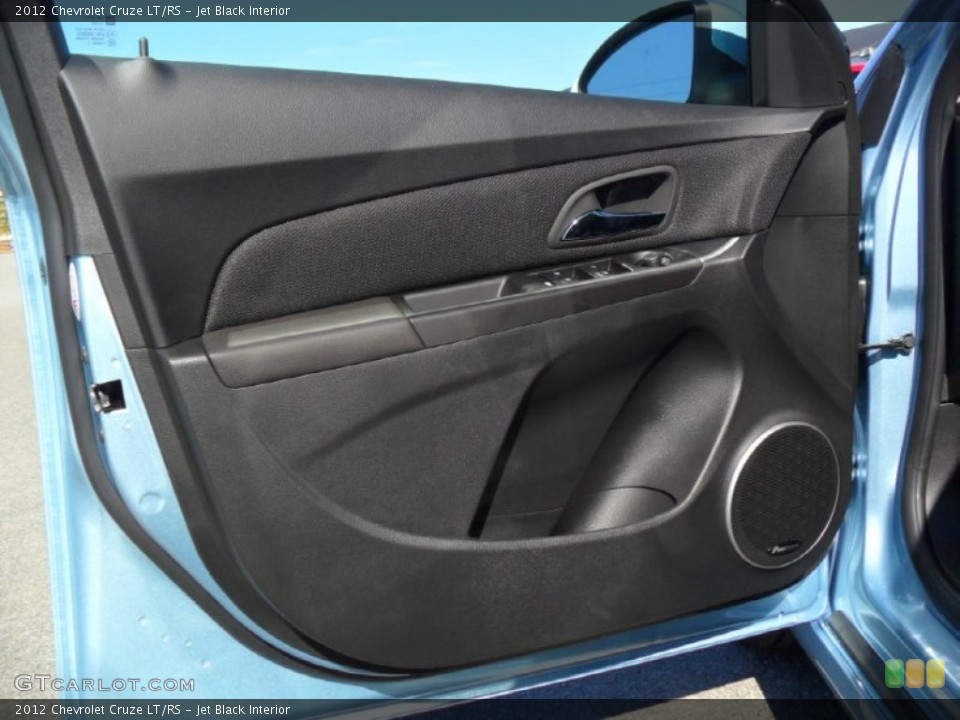 Jet Black Interior Door Panel for the 2012 Chevrolet Cruze LT/RS #55695670